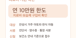 안성시 아토피 천식 의료비 지원 대상과 신청서류 안내 썸네일